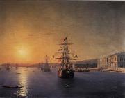 unknow artist Seascape, boats, ships and warships. 10